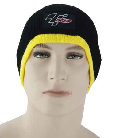 Moto GP Beanie black/yellow