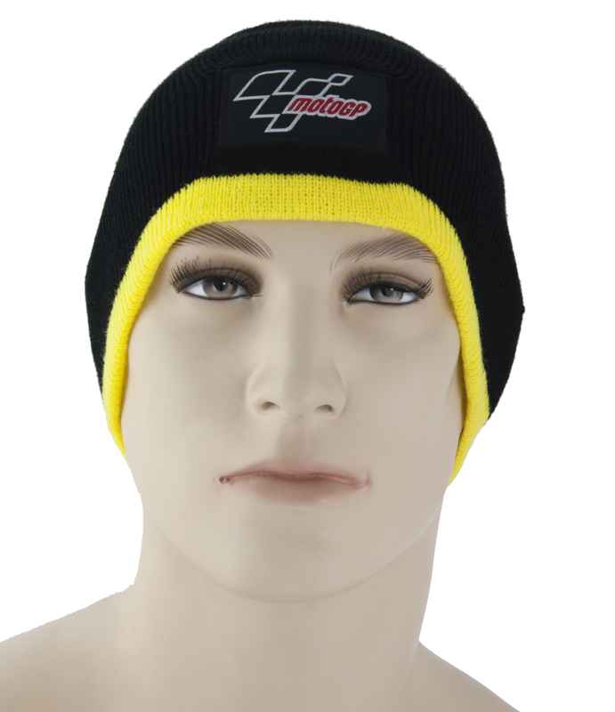 Moto GP Beanie black/yellow